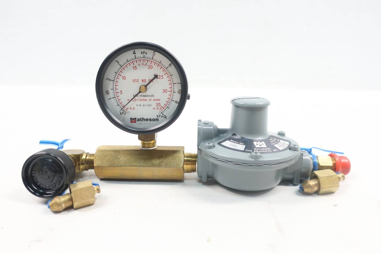 Business NEW MATHESON 3701 LOW PRESSURE LINE REGULATOR Other Hydraulics & Pneumatics Hydraulics