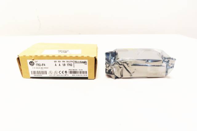 ALLEN BRADLEY 1762-IF4 MICROLOGIX 4 CHANNEL ANALOG SER A INPUT MODULE