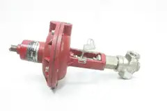 BADGER METER 1002GCN36SV0SJPS3T PNEUMATIC STAINLESS GLOBE VALVE 1/2IN NPT
