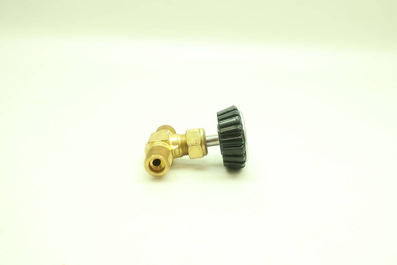 HOKE 3732M4B Manual Brass Needle Valve 1/4IN NPT HOKE 3732M4B Manual Brass Needle Valve 1/4IN NPT