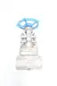 VELAN W05-2054B-14MS STAINLESS MANUAL SOCKET WELD WEDGE GATE VALVE 1IN 800 thumbnail 1