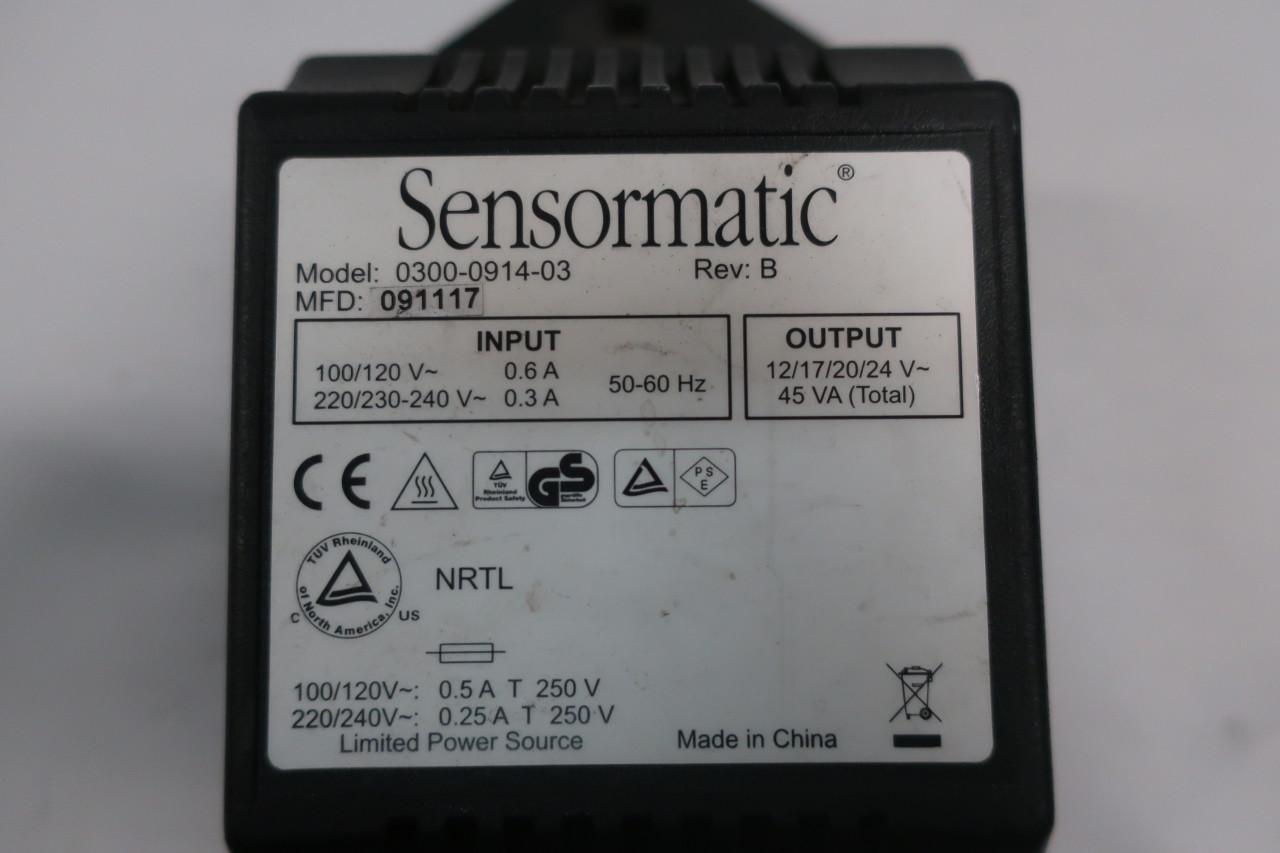 Sensormatic 0300-0914-03 Power Supply 12/17/20/24v-ac 120/240v-ac 45va