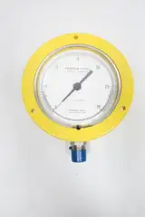 PERMA-CAL 101FTM01Y23 TEST GAUGE 4-1/2IN 0-30PSI 1/2IN NPT