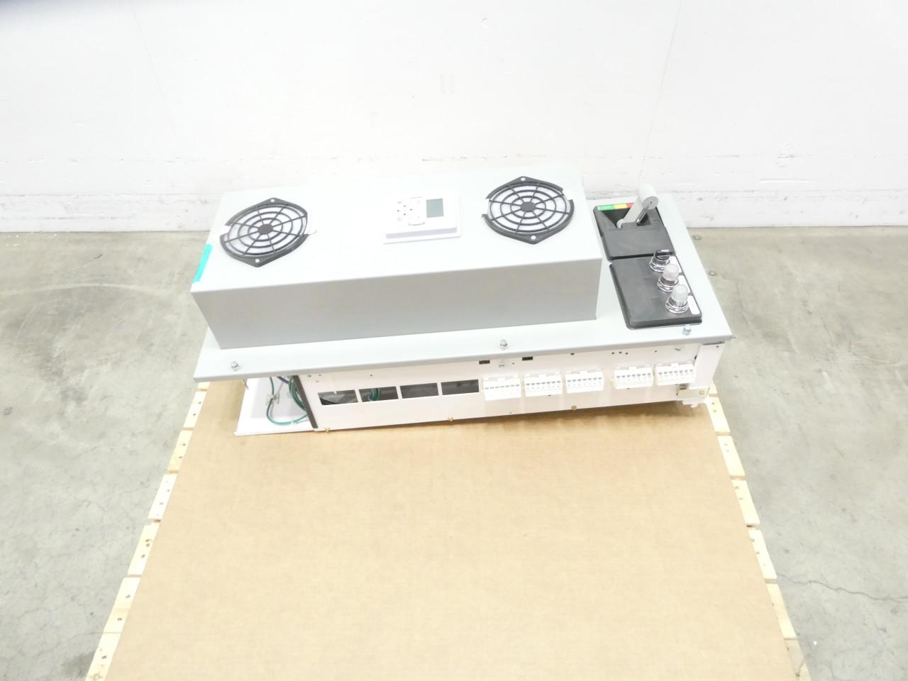 Eaton DG1-34038FB-C21C Variador de frecuencia Eaton PowerXL DG1, entrada de 525-600 V, 18 kW, 25 Hp, CT 3PH, 50/60 Hz, salida de 38A, IP21/tipo 1, FR4 LCD, filtro EMC interno y estrangulador de CC, puertos EtherNet, RS-485, BACnet, MS/TP, Modbus, TCP y RTU, 2 ranuras exp — Variadores y convertidores de frecuencia