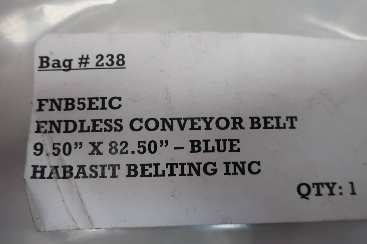 LOT OF 2 HABASIT FNB-5E CONVEYOR BELT ENDLESS FLEXPROOF 5M765 X