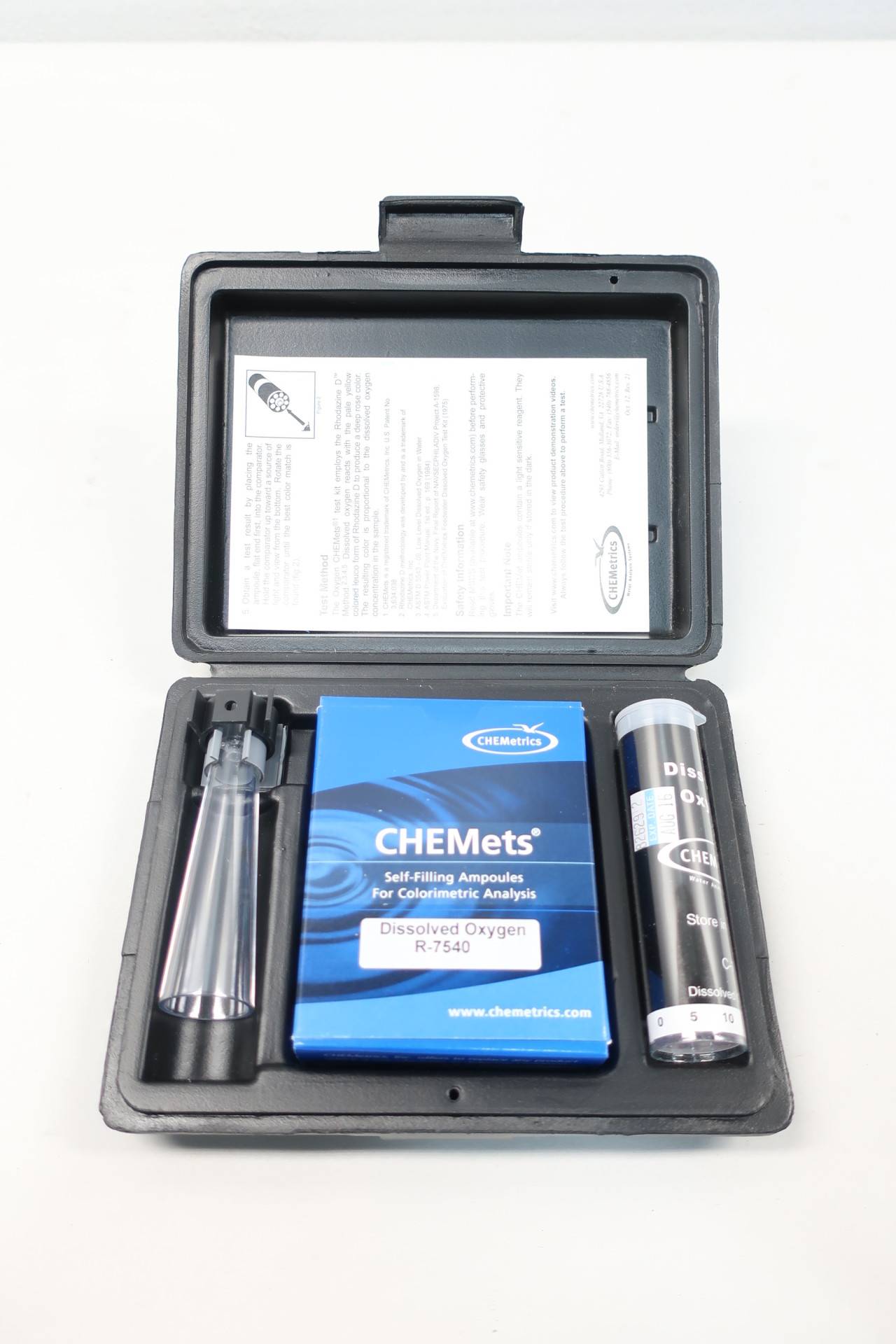 Chemetrics K7540 Chemets Dissolved Oxygen Test Kit