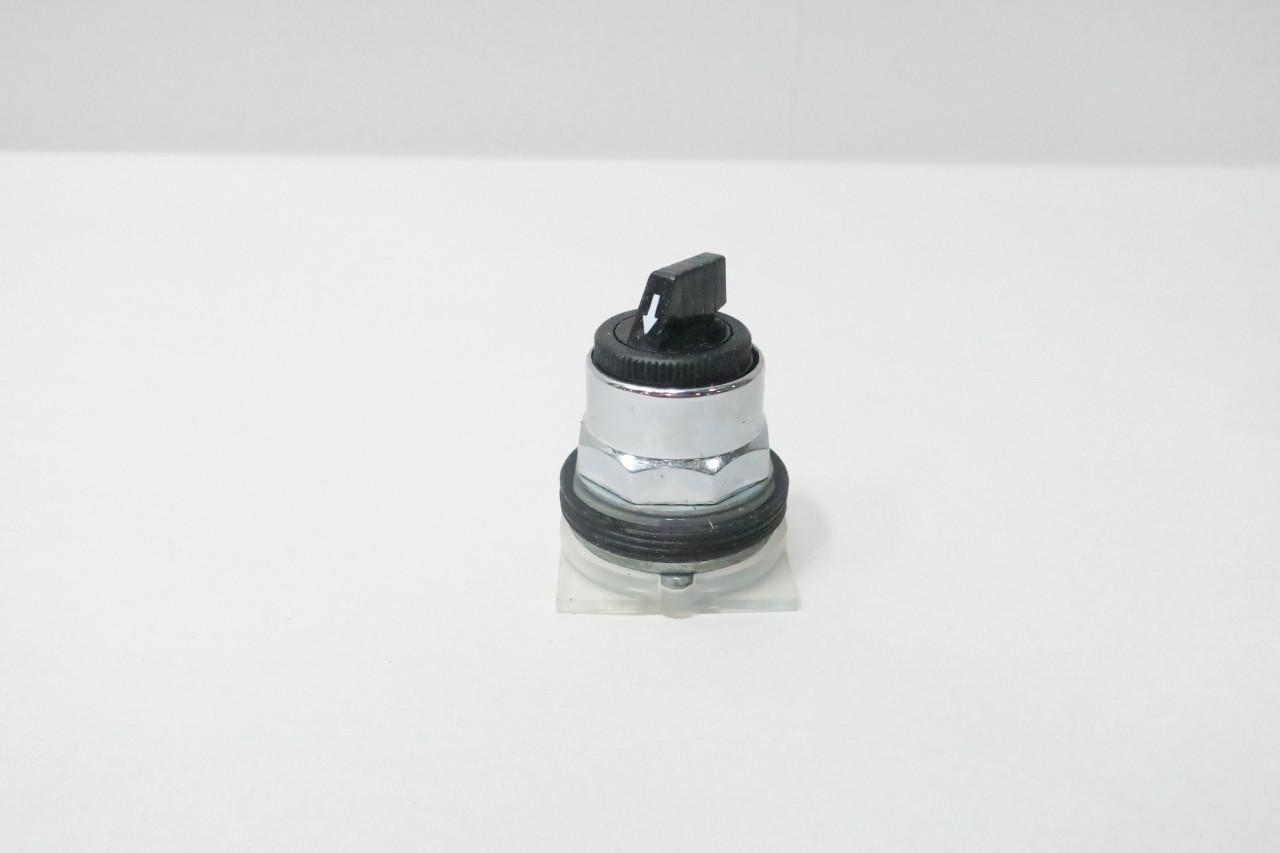 Schneider Electric 9001KS11B 30mm Push Button, Type K, selector switch, 2 position, black knob — General Accessories