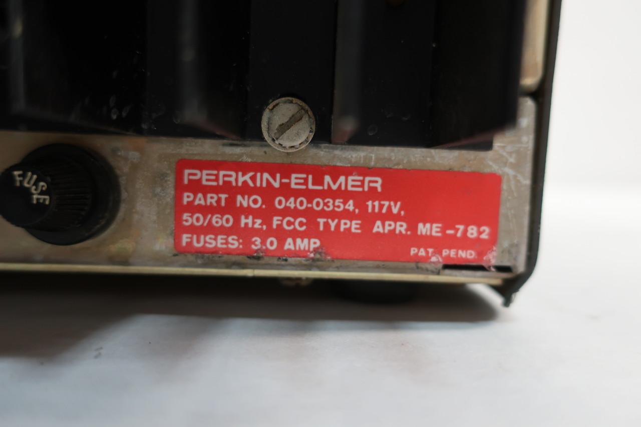 Perkin Elmer 040-0354 Edl Power Supply 117v-ac 