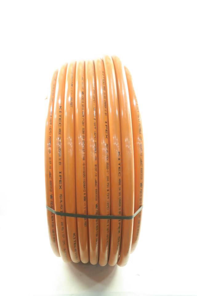 IPEX KITEC 011629 2532 ORANGE 1IN 200FT 200PSI XPA PIPE TUBING D586166