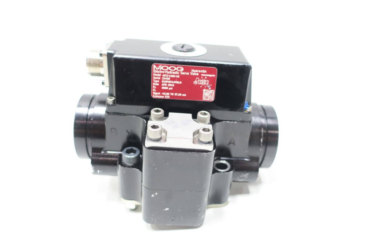 Moog Electro Hydraulic Servo Valve Factory Sale | americanprime.com.br