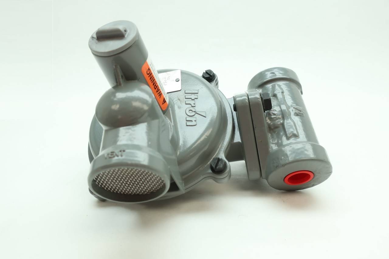 Itron B42R Gas Pressure Regulator Valve 1/2in X 9/16in