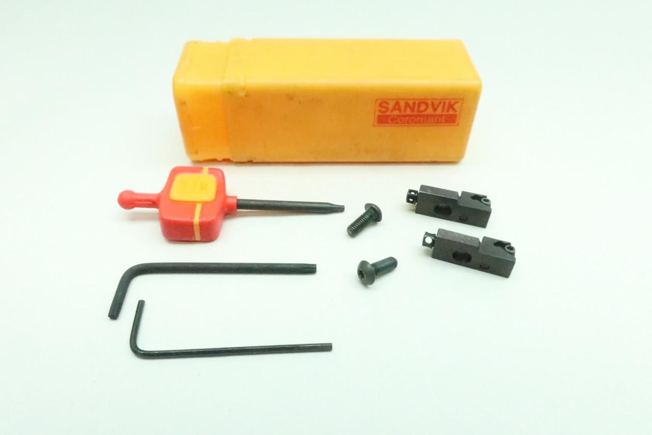 Set Of 2 Sandvik STFCR 06CA-06 Turning Cartridge