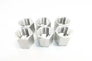 BOX OF 6 PARKER 16 CP-SS STAINLESS PIPE CAP 1IN