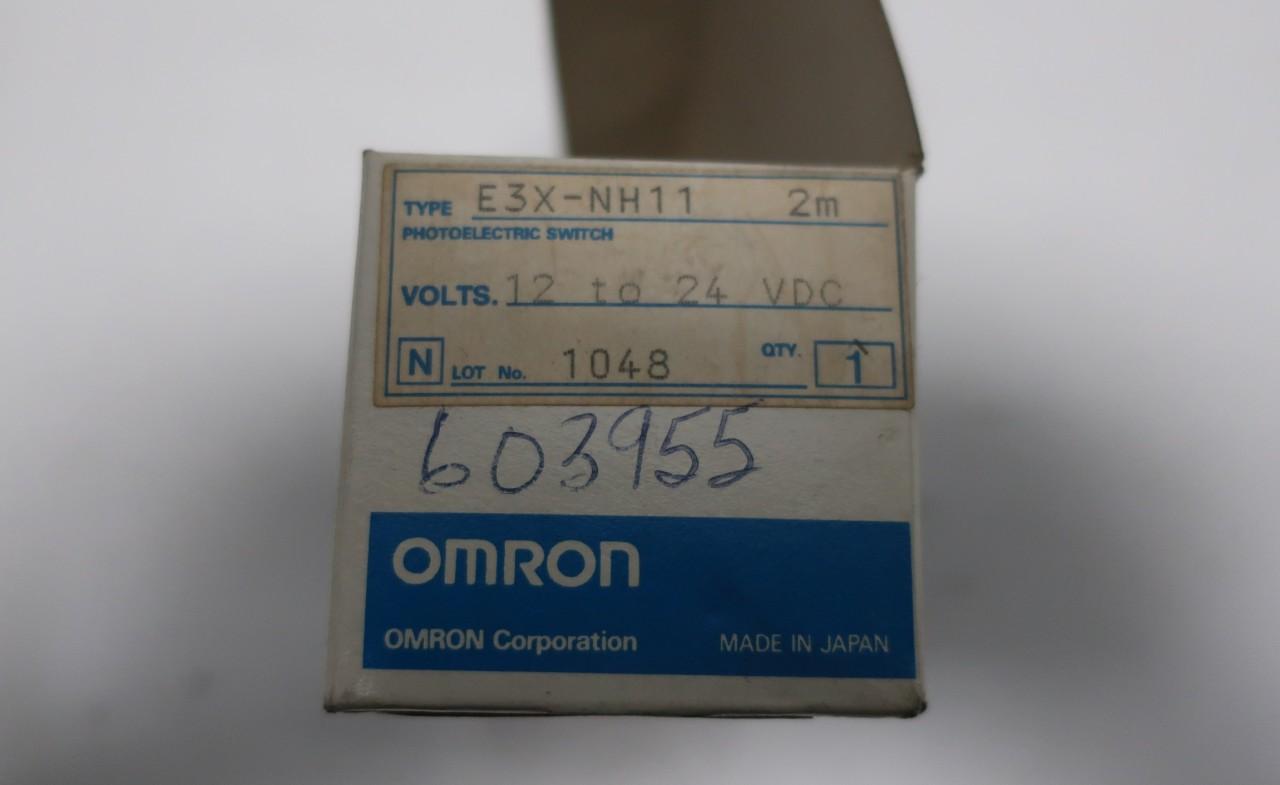 Omron PhotoElectric Sensor E3X-NH11 E3XNH11 12 TO 24 VDC 2M New 