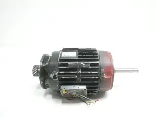 FLENDER FZA31-G80M4-D15NH-02-A AC MOTOR 3PH 0.9KW 1710RPM 254-277/440-480V-AC