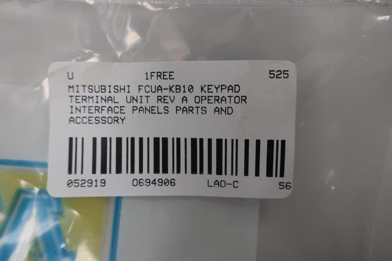 MITSUBISHI FCUA-KB10 KEYPAD TERMINAL UNIT REV A