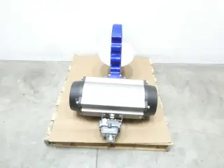 AMRI IL-31KF/S9 AMRESIST CA-SR270 PNEUMATIC IRON LUGGED BUTTERFLY VALVE 16IN 150