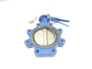 ABZ NSF-61-372 MANUAL IRON LUGGED BUTTERFLY VALVE 6IN