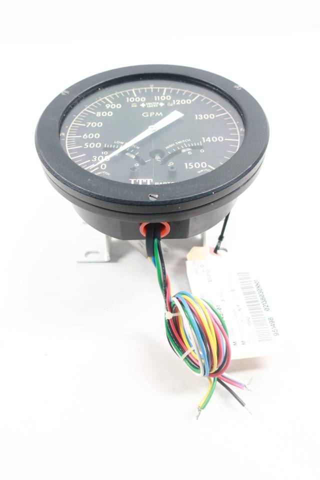 ITT BARTON 288A48491 DIFFERENTIAL PRESSURE GAUGE 01500GPM