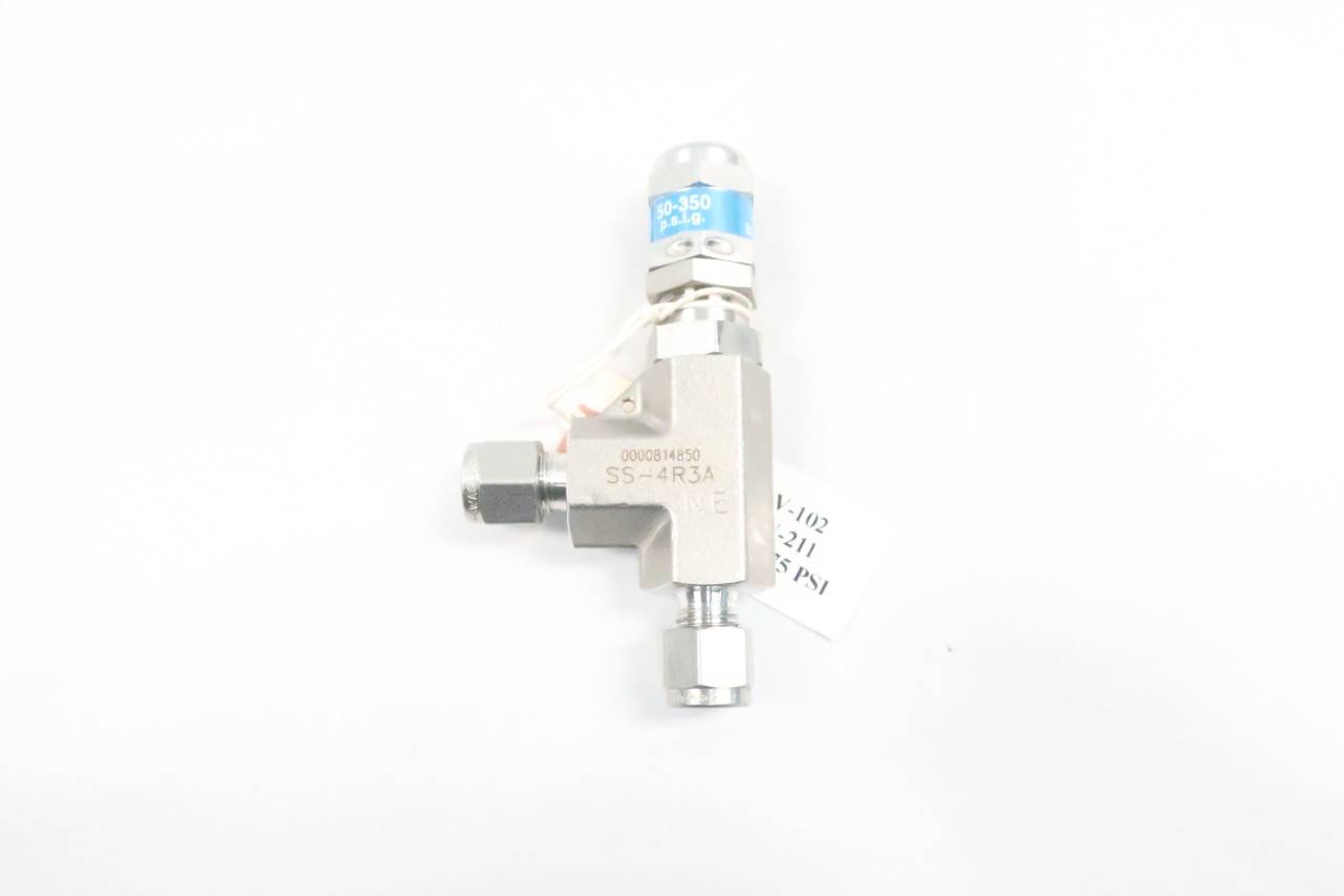 Swagelok SS4R3AANE Stainless High Pressure Proportional Relief Valve