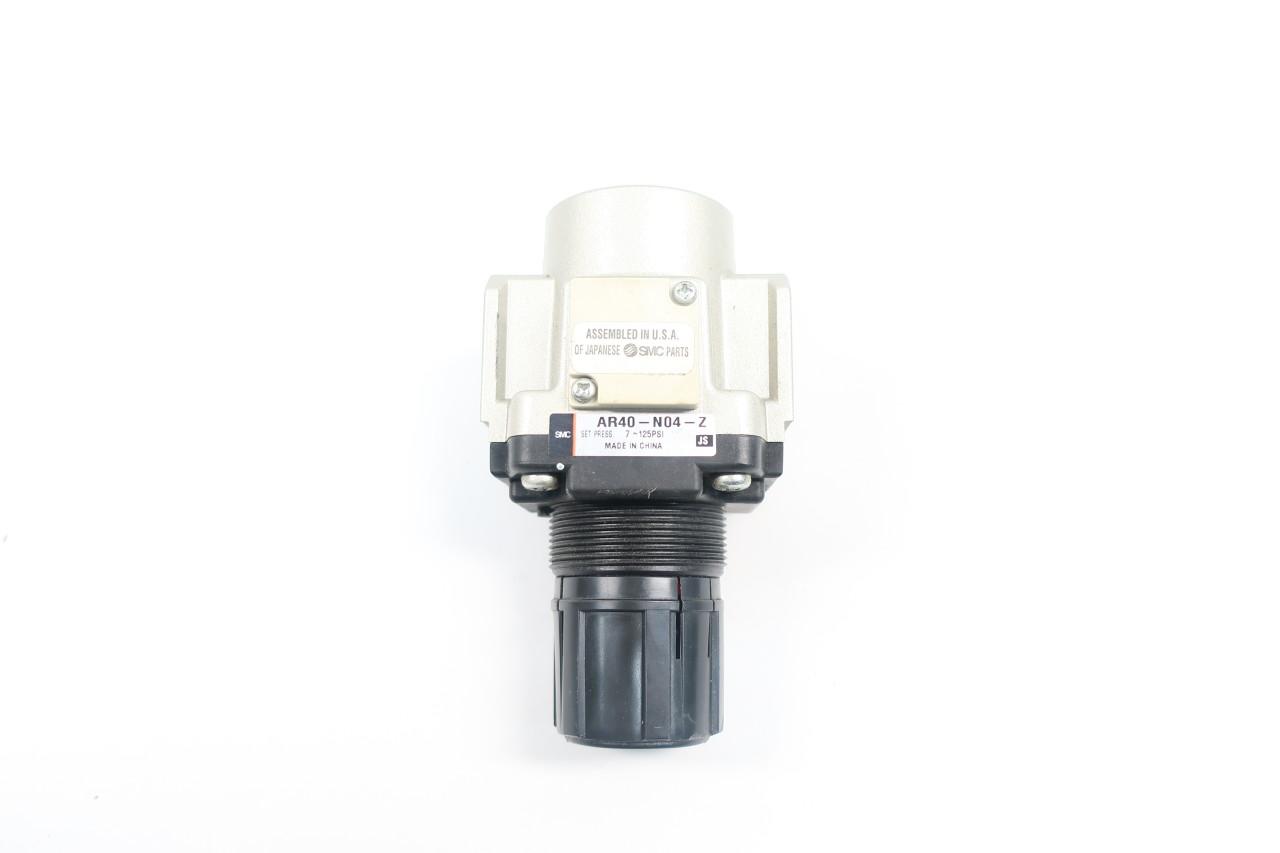 SMC Pneumatic Air Pressure Regulator AR40-N04B-Z-X440 7-125PSI setting 