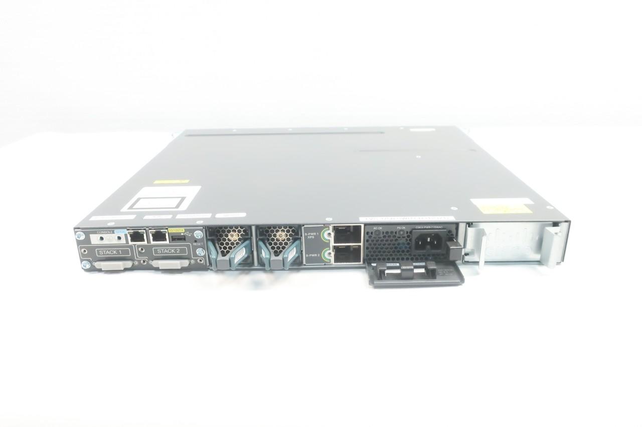 CISCO TNY-WS3750X-3560X ANATEL 24 PORT NETWORK SWITCH