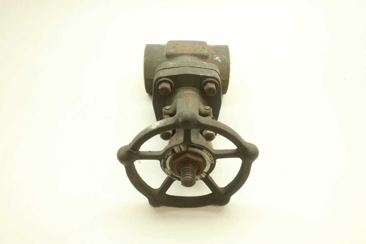 Hancock 950W3XMY52MC52 Manual Steel Socket Weld Wedge Gate Valve 2in