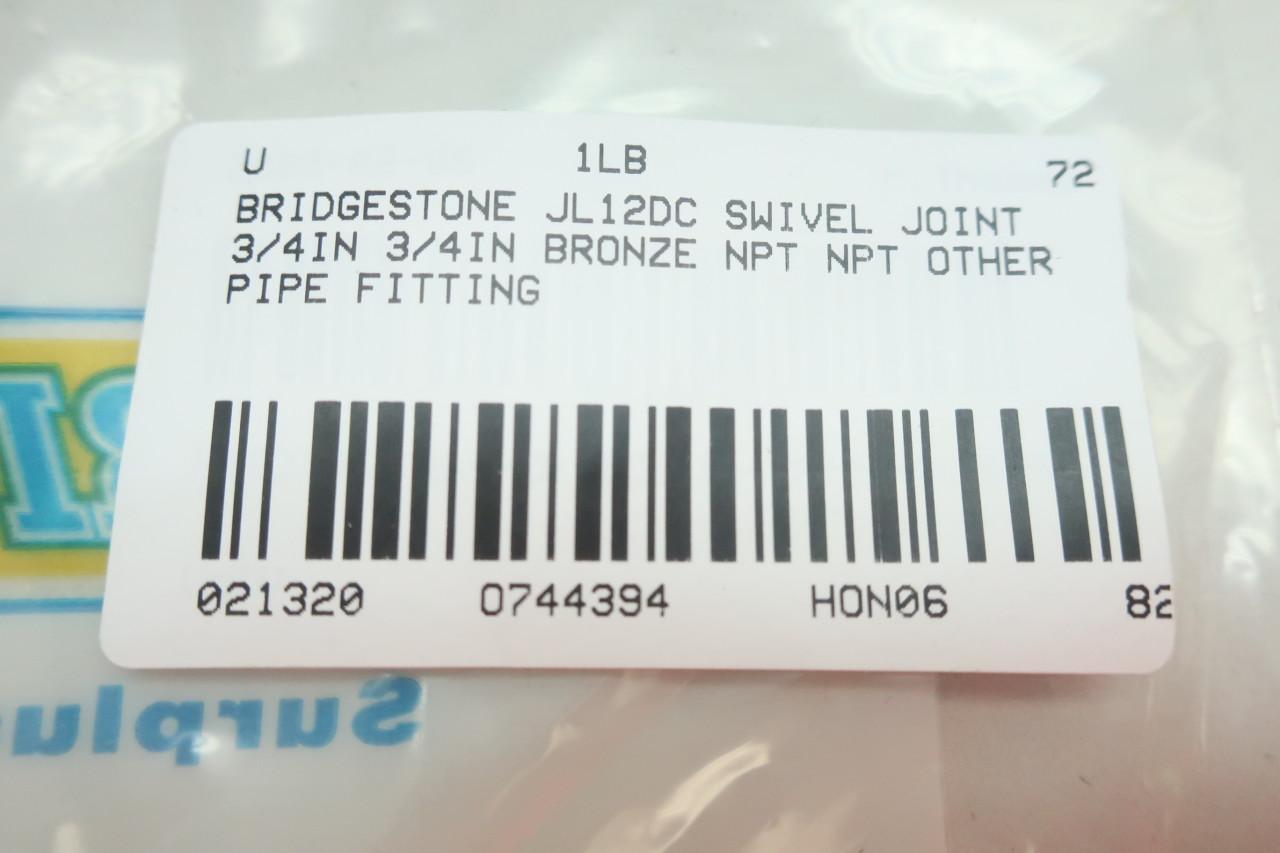 Bridgestone JL12DC Swivel Joint 3/4in Npt 3/4in Npt