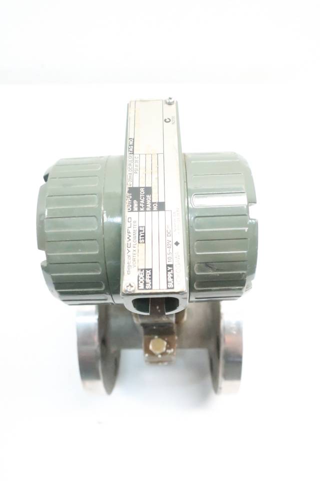 YOKOGAWA YF104 YEWFLO VORTEX FLOW METER 11/2IN 300 10.542VDC D624396