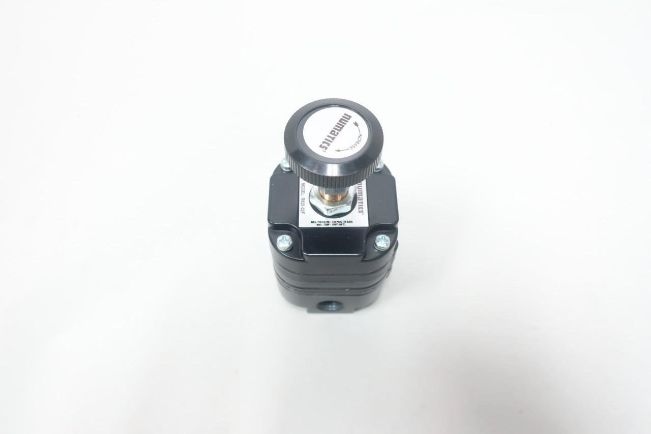 NEW *PZF* NUMATICS R820-02FG 150 PSIG 1/4" NPT PRECISION REGULATOR 