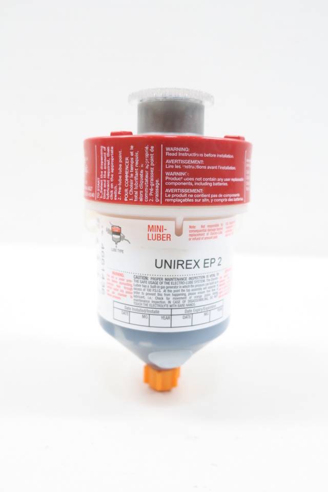 10 LOT ATS ELECTROLUBE 125CC UNIREX EP2 ELECTROLUBER GREASE