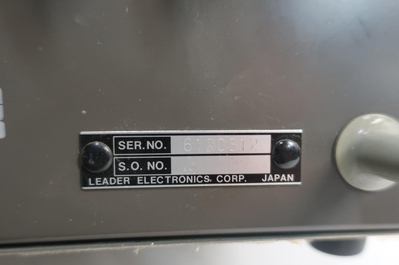 LEADER LTM-3610 WOW & FLUTTER METER LFM-3610 WOW & FLUTTER METER