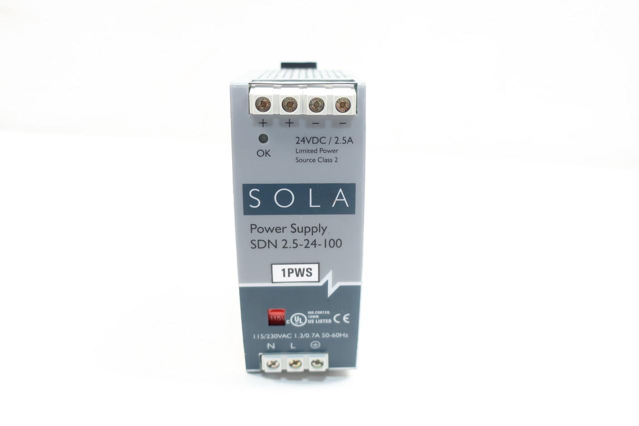 SOLA POWER SUPPLY SDN 2.5-24-100