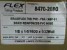 FINGER LAKE EXTRUSION 8470-2680 BRAIDFLEX 70N PVC HOSE 1IN 50FT 1-15/16IN thumbnail 4