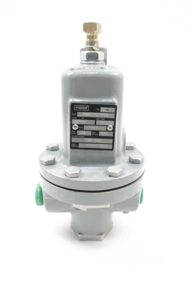 FISHER MR98H IRON BACK PRESSURE REGULATOR VALVE 1/2IN NPT D639156