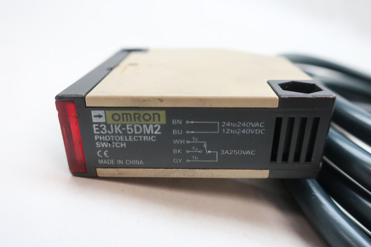 Omron E3JK-5DM2-US Photoelectric Switch 24-240v-ac 