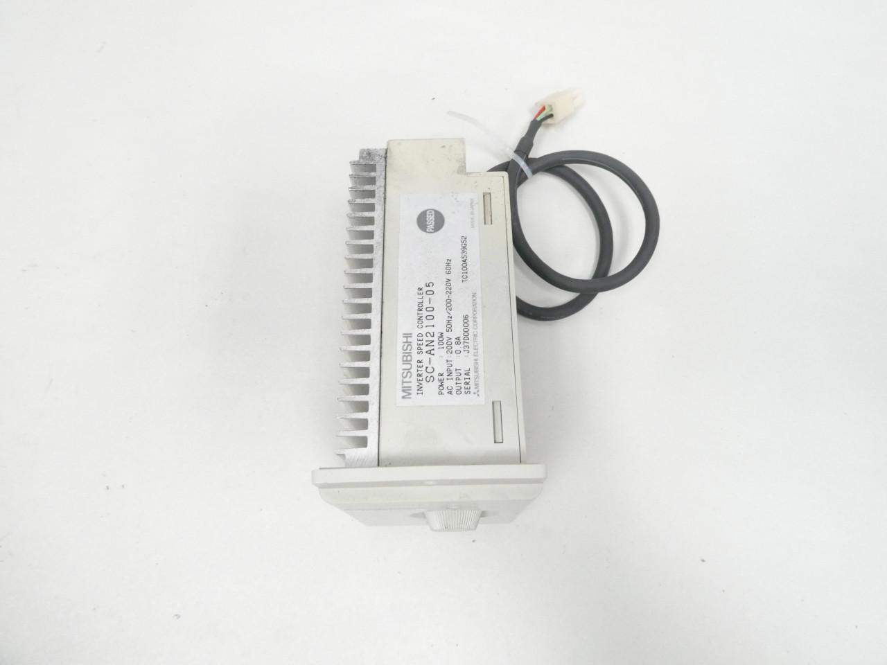 MITSUBISHI SC-AN2100-05 INVERTER 200-220V-AC 0.8A AMP 100W DC DRIVES AND SPEED  CONTROLLER