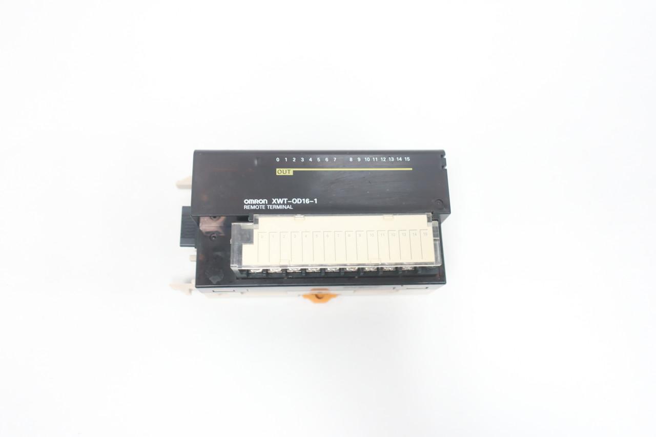 OMRON XWT-OD16-1 REMOTE TERMINAL OUTPUT MODULE