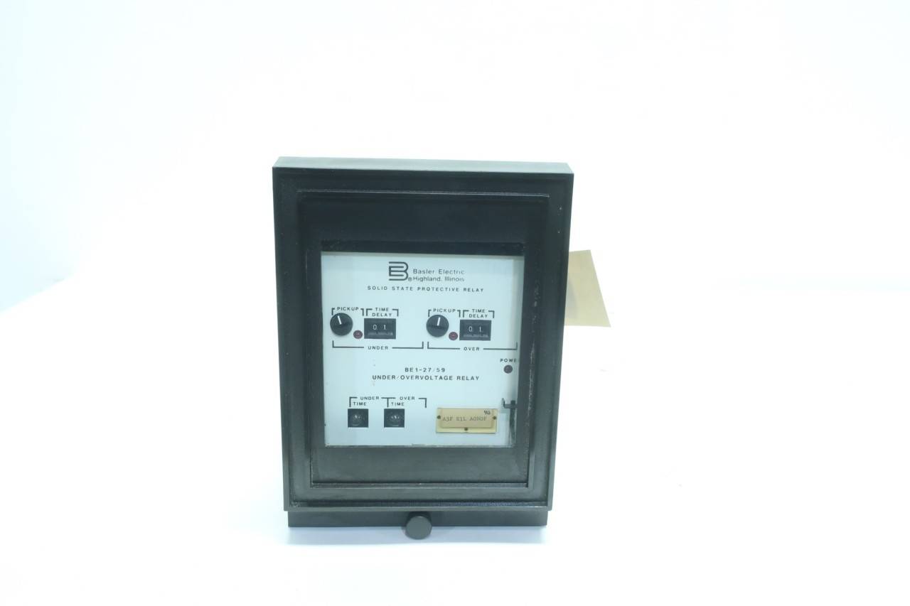 Basler Electric BE127/59 Voltage Solid State Protective Relay