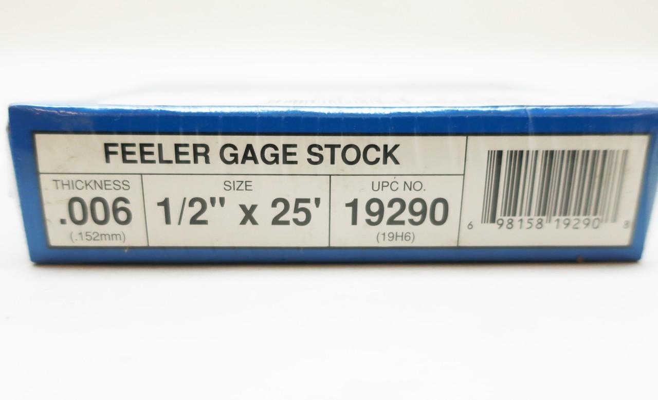 thumbnail image 2 of Precision 19610 Inspection Feeler Gauge .021 (.533mm) - Qty 2, Open Box 2 of 5