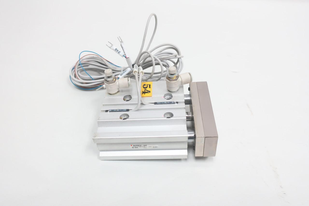 SMC MGPM20-50Z-A93L MGPM-Z, Standard Guided Cylinder, Slide Bearing, MGPM20-50Z-A93L — Accessori generali
