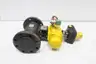 CONTROMATICS 1503-212A-M1 9044AN PNEUMATIC STEEL FLANGED CONTROL VALVE 3IN thumbnail 1