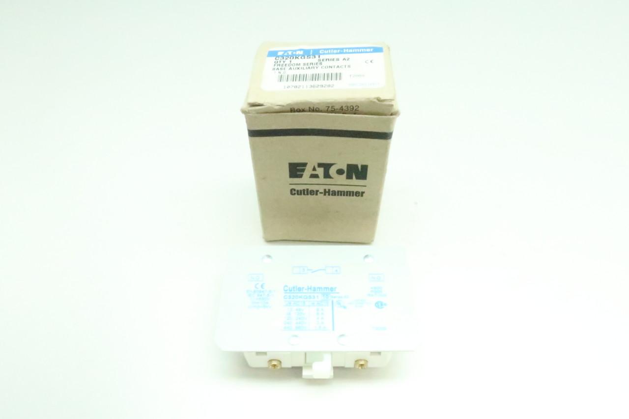 Eaton C320KGS31 Base Auxiliary Contact Ser A2 for sale online 