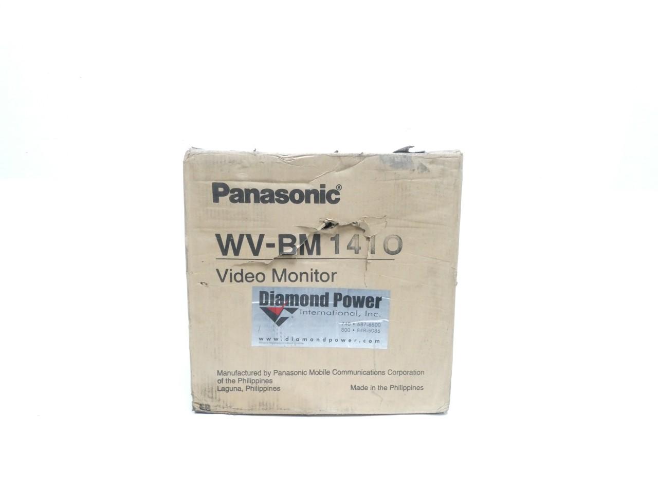Panasonic WV-BM1410 Crt Video Monitor 14in