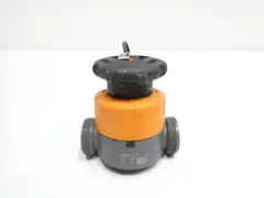 GEORG FISCHER 514 MANUAL PVC DIAPHRAGM VALVE 1IN