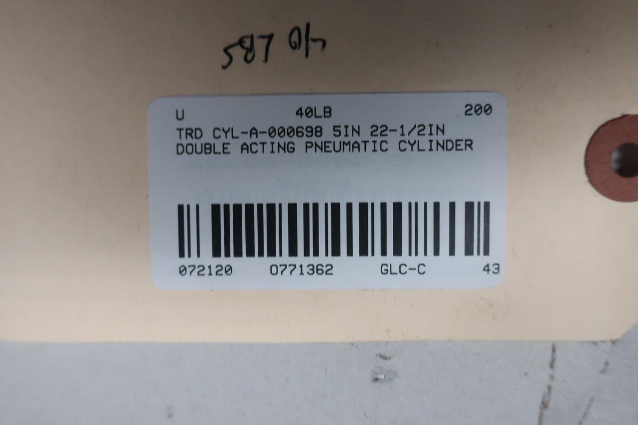 Trd 19303 Double Acting Pneumatic Cylinder 2in X 8in 3/8in 250psi 
