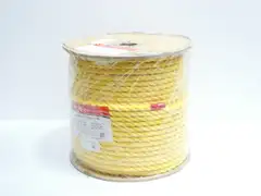 CONTINENTAL WESTERN CORP. 400100 POLY FILM 3-STRAND ROPE 600FT 5/8IN
