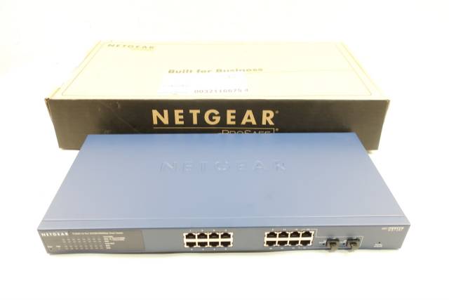 NETGEAR GS716T-200NAS PROSAFE 16 PORT SMART SWITCH