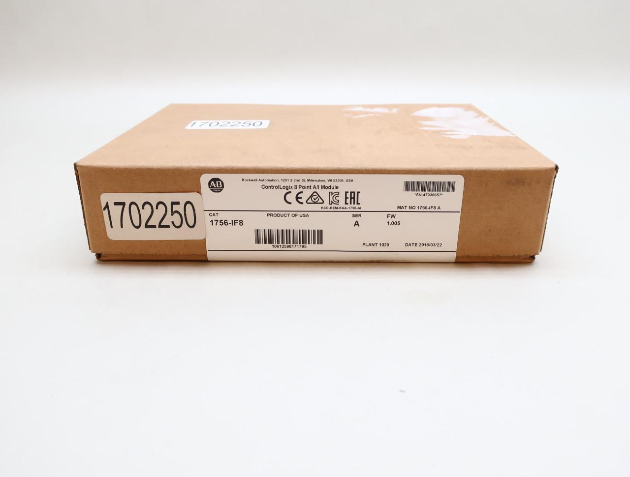 1756-IF8 Allen Bradley, PLC Modules & Extensions
