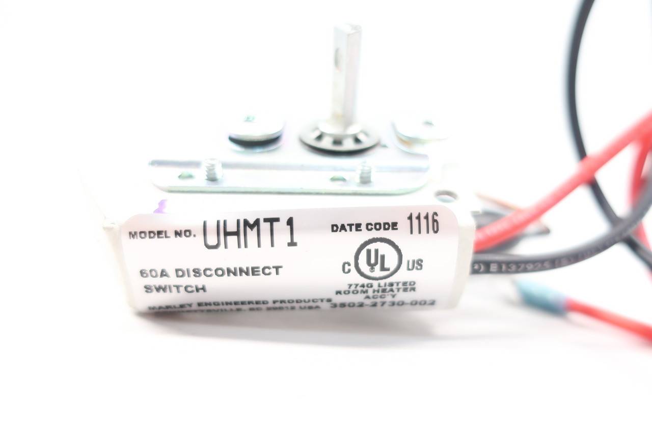 Marley UHMT1 Internal 1-Pole Thermostat Marley UHMT1 Internal 1-Pole Thermostat